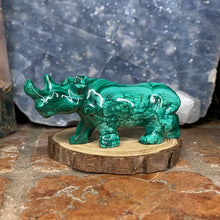 Load image into Gallery viewer, Malachite Rhinoceros