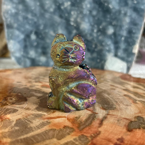 Titanium Pyrite Cat