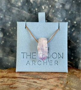 Vera Cruz Amethyst Double Point Necklace