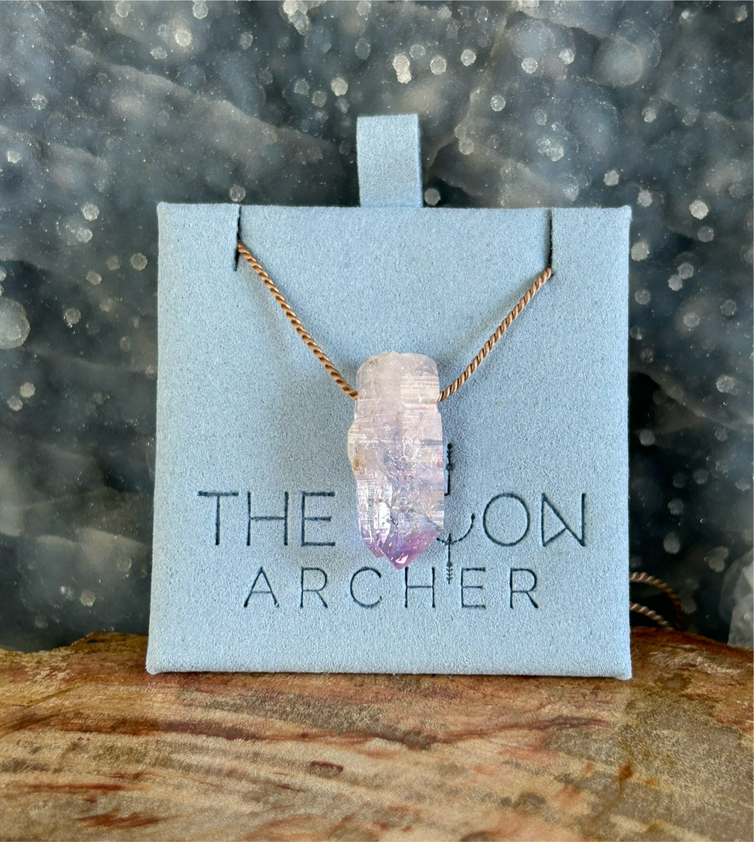 Vera Cruz Amethyst Double Point Necklace