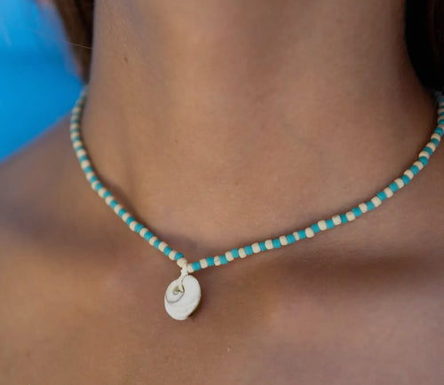 Tulamben Shiva Shell Choker Necklace