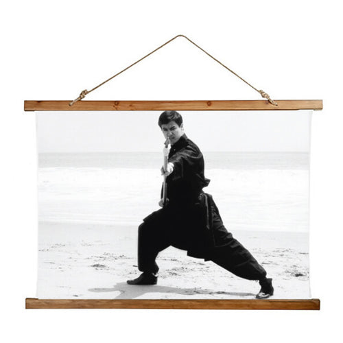 Bruce Lee Spear Wall  Tapestry
