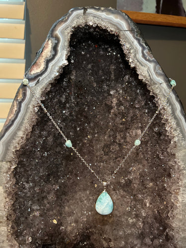 Larimar Necklace