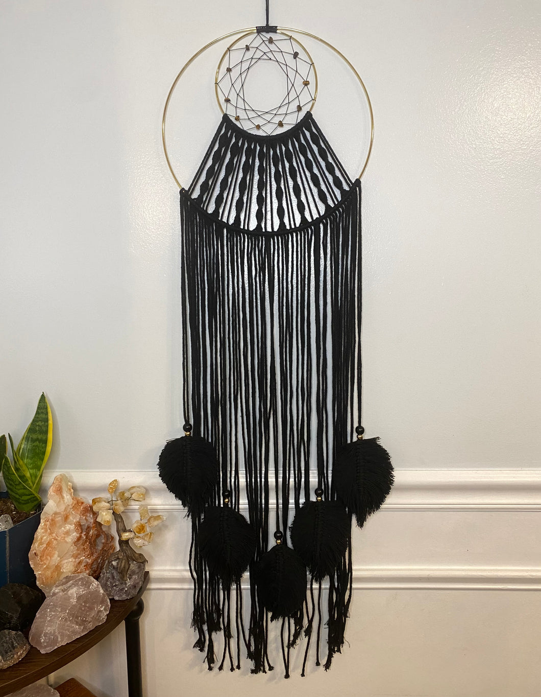 Tigers Eye Dreamcatcher