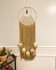 Dendritic Agate Arrow Macrame