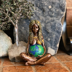 Hand Painted Mother Earth