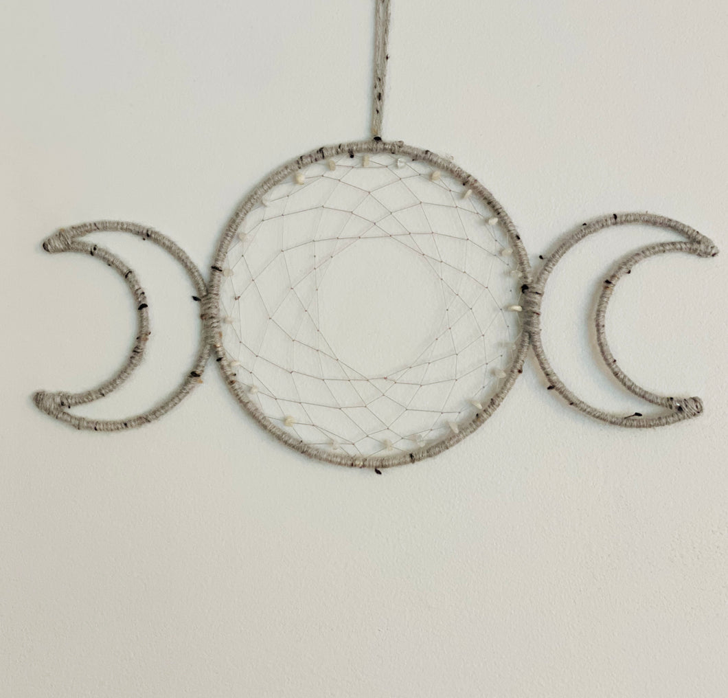 Moonstone Crystal Dream Catcher