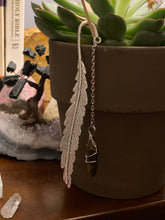 Load image into Gallery viewer, Crystal Point Feather Bookmark