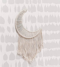 Load image into Gallery viewer, Macrame Moon