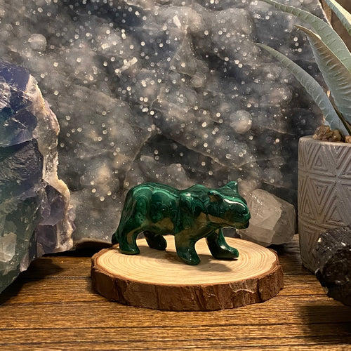 Malachite Lion
